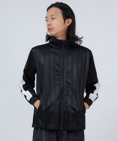 improves（インプローブス）の「シャドーストライプ サイドライン ジャージ トラックジャケット ＆ トラックパンツ（セットアップ・メンズ・ブラック/ネイビー/ネイビー系1/ネイビー系/ブラック系・LARGE/MEDIUM/X-LARGE）」の6枚目の写真