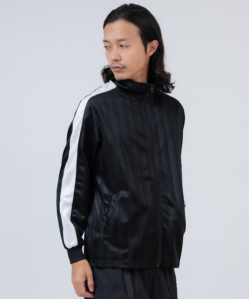 improves（インプローブス）の「シャドーストライプ サイドライン ジャージ トラックジャケット ＆ トラックパンツ（セットアップ・メンズ・ブラック/ネイビー/ネイビー系1/ネイビー系/ブラック系・LARGE/MEDIUM/X-LARGE）」の8枚目の写真