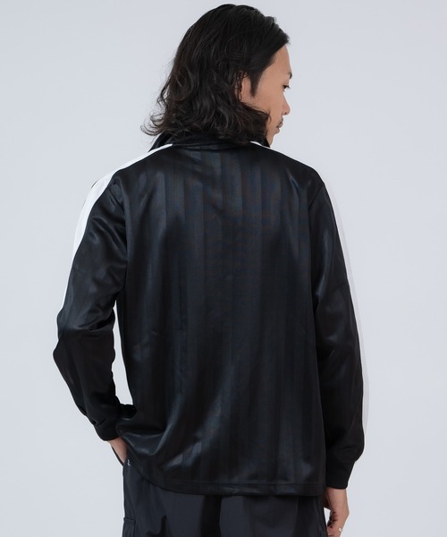 improves（インプローブス）の「シャドーストライプ サイドライン ジャージ トラックジャケット ＆ トラックパンツ（セットアップ・メンズ・ブラック/ネイビー/ネイビー系1/ネイビー系/ブラック系・LARGE/MEDIUM/X-LARGE）」の9枚目の写真