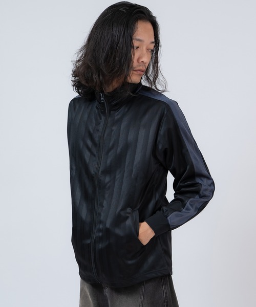 improves（インプローブス）の「シャドーストライプ サイドライン ジャージ トラックジャケット ＆ トラックパンツ（セットアップ・メンズ・ブラック/ネイビー/ネイビー系1/ネイビー系/ブラック系・LARGE/MEDIUM/X-LARGE）」の14枚目の写真