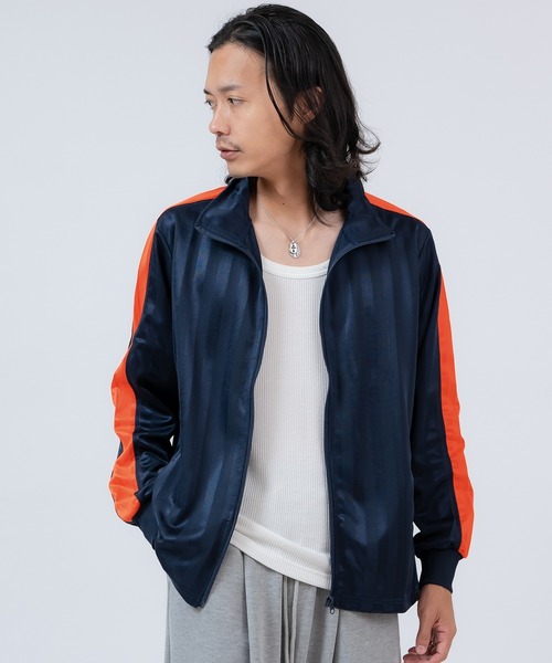 improves（インプローブス）の「シャドーストライプ サイドライン ジャージ トラックジャケット ＆ トラックパンツ（セットアップ・メンズ・ブラック/ネイビー/ネイビー系1/ネイビー系/ブラック系・LARGE/MEDIUM/X-LARGE）」の20枚目の写真