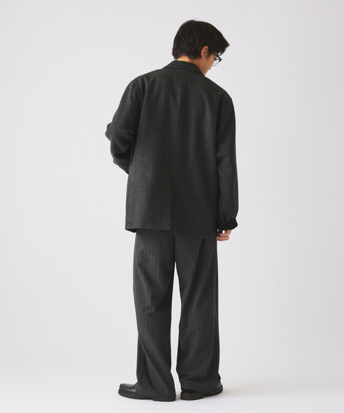 ヒールカット ルーズ ストライプ スラックス（スラックス）｜JOURNAL