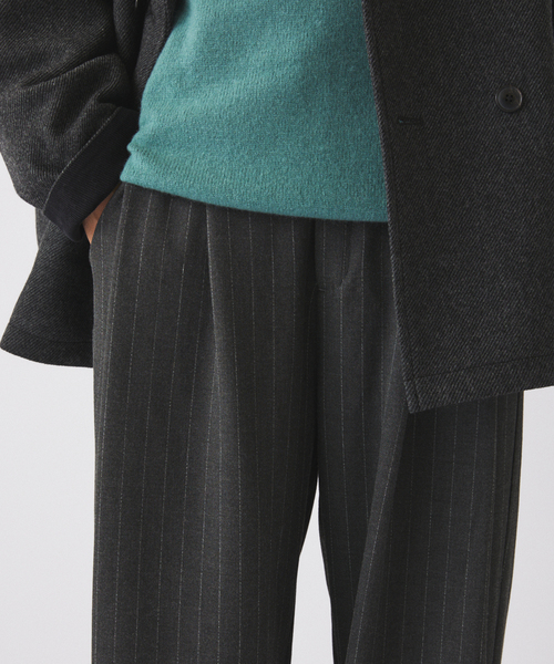ヒールカット ルーズ ストライプ スラックス（スラックス）｜JOURNAL