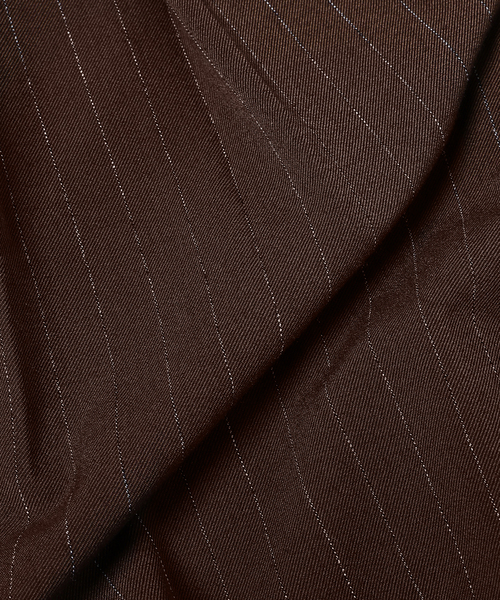 JOURNAL STANDARD relume(ジャーナルスタンダード レリューム)の「ヒールカット ルーズ ストライプ スラックス(スラックス・メンズ・チャコールグレー/ブラウン・LARGE/MEDIUM/SMALL)」の8枚目の写真