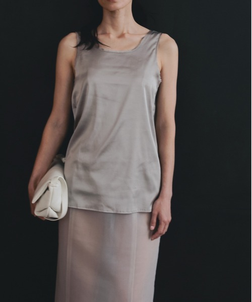 anuke（アンヌーク）の「Sheer Knit Skirt（スカート・レディース・ブラック/アイボリー・FREE）」の8枚目の写真