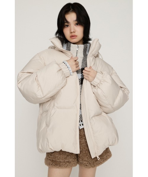 SLY（スライ）の「2WAY PUFFER BZ 2ウェイ パッファーブルゾン 秋服 冬