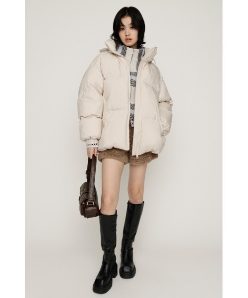 SLY ファー素材 クロップドジャケット ブラック・ホワイト・ベージュ SLY ファー素材 クロップドジャケット ブラック・ホワイト・ベージュ