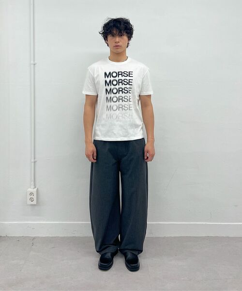 Millo Archive（ミロ アーカイブ）の「リフレクトストライプパンツ[チャコール]（スラックス・メンズ・その他・SMALL/MEDIUM/LARGE/X-LARGE）」の16枚目の写真