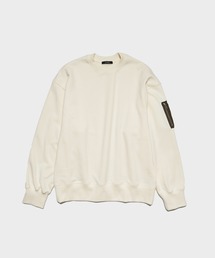 【CINOH/チノ】別注CIGAR POCKET CREW NECK SWEAT