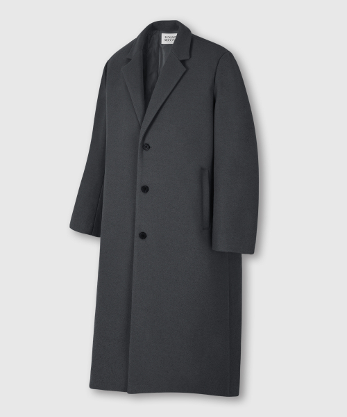 LEMAIN SECOND（リメインセカンド）の「WOOL BLEND OVERFIT SINGLE COAT [CHARCOAL]（チェスターコート・メンズ・その他・MEDIUM/LARGE/X-LARGE）」の5枚目の写真