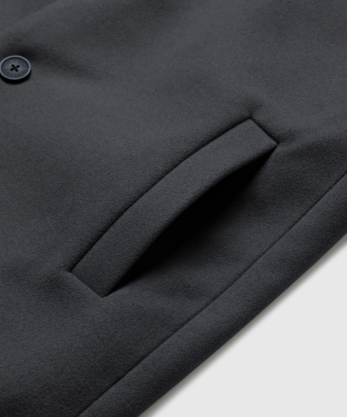 LEMAIN SECOND（リメインセカンド）の「WOOL BLEND OVERFIT SINGLE COAT [CHARCOAL]（チェスターコート・メンズ・その他・MEDIUM/LARGE/X-LARGE）」の9枚目の写真