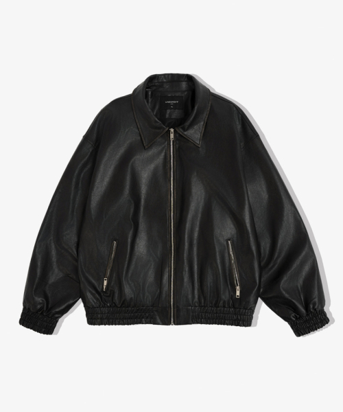 UNDEROFF(アンダーオフ)の「グロッシービンテージレザージャケットブラウン(その他アウター・メンズ・ブラウン・MEDIUM/LARGE/X-LARGE)」の4枚目の写真