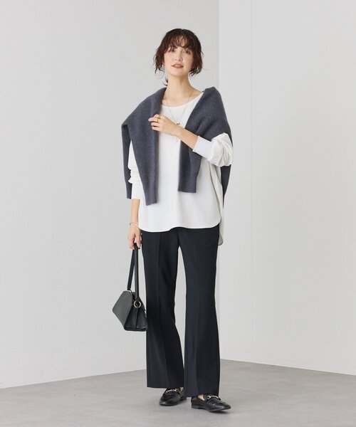 予約【着回し力抜群】キュプラカットプルオーバー（Tシャツ/カットソー