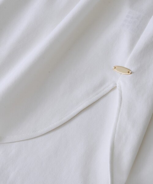 予約【新色追加/着回し力抜群】キュプラカットプルオーバー（Tシャツ