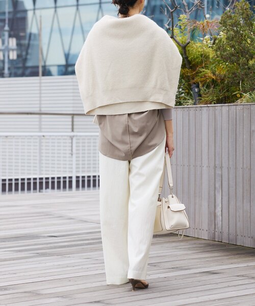 【着回し力抜群】キュプラカットプルオーバー　リヴドロワ 予約【新色追加/着回し力抜群】キュプラカットプルオーバー（Tシャツ