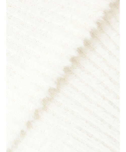 EATME（イートミー）の「ニットベアワンピース&ファートリムボレロセット（ワンピース・レディース・オフホワイト/グレー/ブラック・FREE）」の8枚目の写真