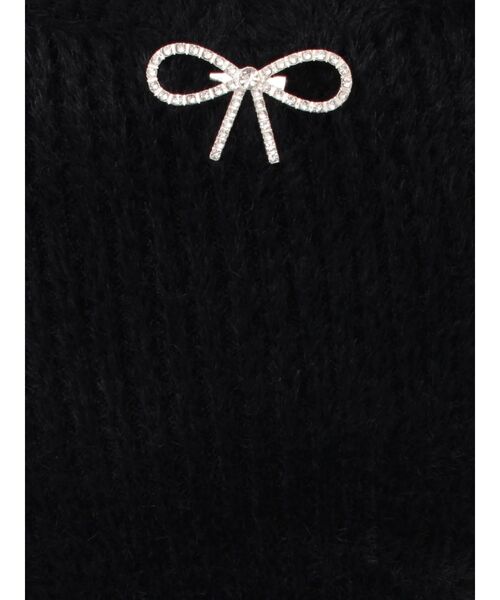 EATME(イートミー)の「ニットベアワンピース&ファートリムボレロセット(ワンピース・レディース・オフホワイト/グレー/ブラック・FREE)」の6枚目の写真