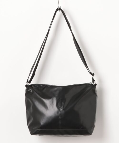 Jack Gomme(ジャックゴム)の「【JACK GOMME】ショルダーバッグ メッセンジャーバッグ RIGA Sac besace(ショルダーバッグ・メンズ・ベージュ/ブラック・FREE)」の3枚目の写真