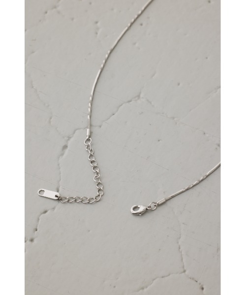 AZUL by moussy（アズールバイマウジー）の「スネークチェーンコインネックレス（ネックレス・メンズ・ゴールド/シルバー・FREE）」の8枚目の写真