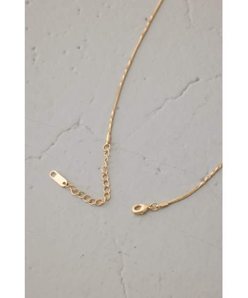 AZUL by moussy（アズールバイマウジー）の「スネークチェーンコインネックレス（ネックレス・メンズ・ゴールド/シルバー・FREE）」の14枚目の写真