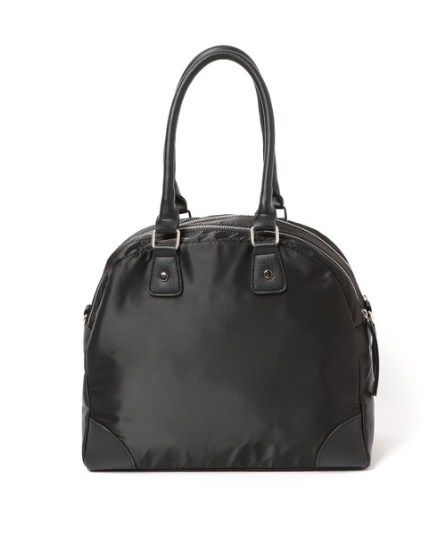 LAKOLE（ラコレ）の「サテンコンビビッグボストンバッグ / 631254（ボストンバッグ・レディース・ブラック/グレー・FREE）」の7枚目の写真