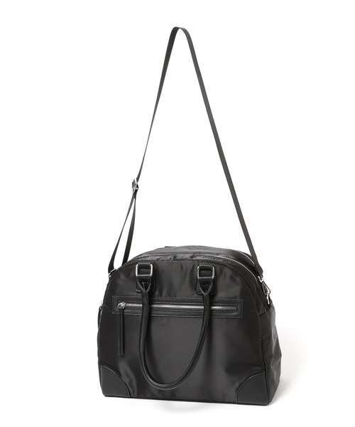 LAKOLE（ラコレ）の「サテンコンビビッグボストンバッグ / 631254（ボストンバッグ・レディース・ブラック/グレー・FREE）」の8枚目の写真