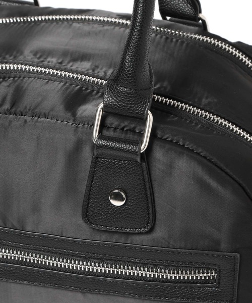 LAKOLE（ラコレ）の「サテンコンビビッグボストンバッグ / 631254（ボストンバッグ・レディース・ブラック/グレー・FREE）」の14枚目の写真
