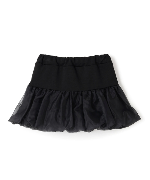 Lycee mine(リセマイン)の「オーガンジーバルーンスカート(インパン付き)(スカート・キッズ・ラベンダー/アイボリー/グレー/ブラック・110cm/120cm/140cm/100cm/130cm/150cm)」の7枚目の写真