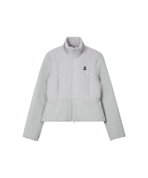 Rest&Recreation(レストアンドレクリエーション)の「HIGH-NECK QUILTED JACKET - GREY(その他トップス・メンズ・その他・SMALL/LARGE)」の1枚目の写真