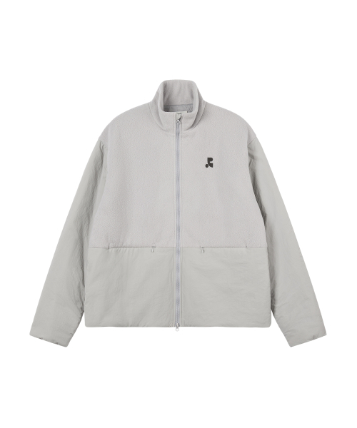 Rest&Recreation(レストアンドレクリエーション)の「HIGH-NECK QUILTED JACKET - GREY(その他トップス・メンズ・その他・SMALL/LARGE)」の7枚目の写真