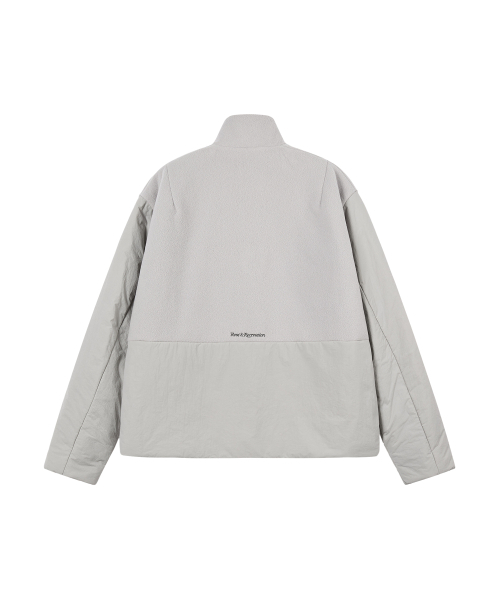 Rest&Recreation(レストアンドレクリエーション)の「HIGH-NECK QUILTED JACKET - GREY(その他トップス・メンズ・その他・SMALL/LARGE)」の9枚目の写真