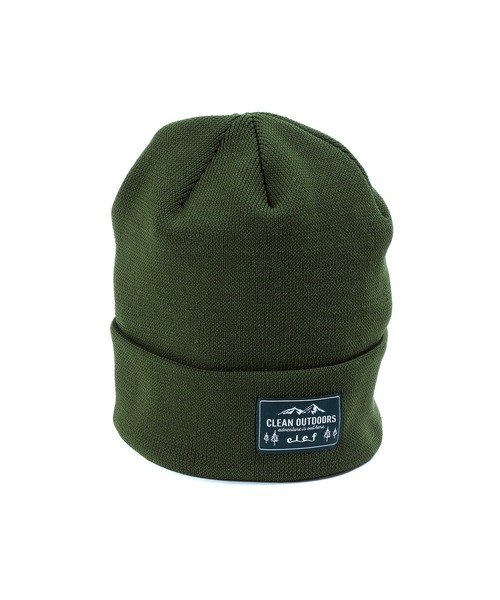 Clef（クレ）の「【クレ】ハッスイ スノー ワッチ（ニットキャップ/ビーニー・メンズ・ブラック/オリーブ/グレー/イエロー/オレンジ・FREE）」の3枚目の写真