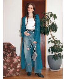 EVRIS（エヴリス）の「オープンニットロングカーディガン（カーディガン/ボレロ）」