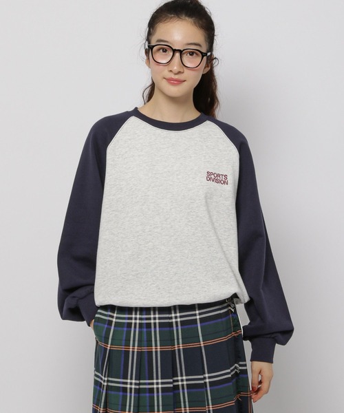 niko and...(ニコアンド)の「ドロストラグランアソートプルオーバー(スウェット・レディース・ナチュラル/ライトグレー/ブラウン/ネイビー・LARGE/MEDIUM)」の14枚目の写真