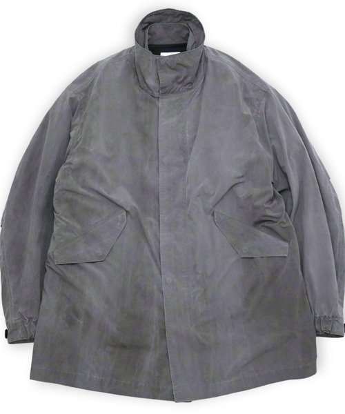 ATON（エイトン）の「【ATON】VENTILE SUEDE STAND FIELD COAT