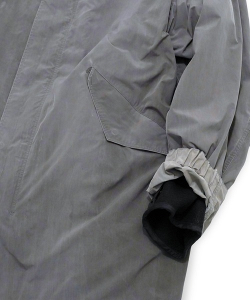 ATON】 PIGMENT AIR WEATHER SHORT MODS COAT（ミリタリージャケット