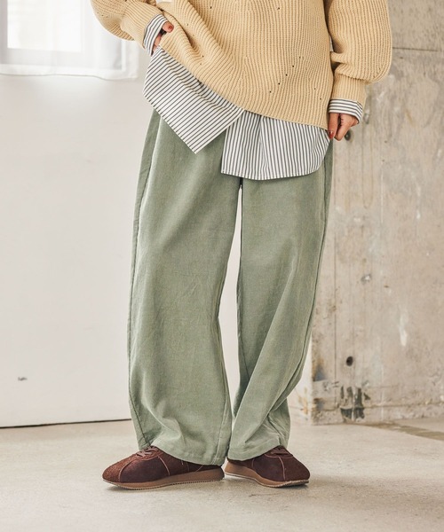 studio CLIP（スタディオクリップ）の「【撥水・消臭・抗菌防臭】軽らく撥水スエードスニーカー（スニーカー・レディース・ベージュ/ダークブラウン/ブラック・LARGE/MEDIUM）」の6枚目の写真