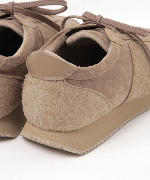 studio CLIP（スタディオクリップ）の「【撥水・消臭・抗菌防臭】軽らく撥水スエードスニーカー（スニーカー・レディース・ベージュ/ダークブラウン/ブラック・LARGE/MEDIUM）」の13枚目の写真