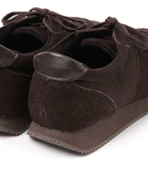 studio CLIP（スタディオクリップ）の「【撥水・消臭・抗菌防臭】軽らく撥水スエードスニーカー（スニーカー・レディース・ベージュ/ダークブラウン/ブラック・LARGE/MEDIUM）」の16枚目の写真