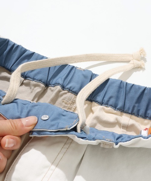 KRIFF MAYER Lady's Collection（クリフメイヤーレディースコレクション）の「マルチカラージョガーパンツ（その他パンツ・レディース・サックスブルー/ダークブルー/ナチュラル・LARGE/MEDIUM）」の15枚目の写真