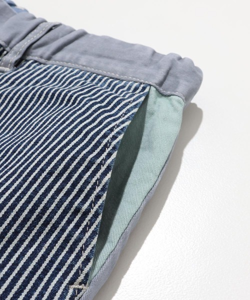 KRIFF MAYER Lady's Collection（クリフメイヤーレディースコレクション）の「マルチカラージョガーパンツ（その他パンツ・レディース・サックスブルー/ダークブルー/ナチュラル・LARGE/MEDIUM）」の16枚目の写真