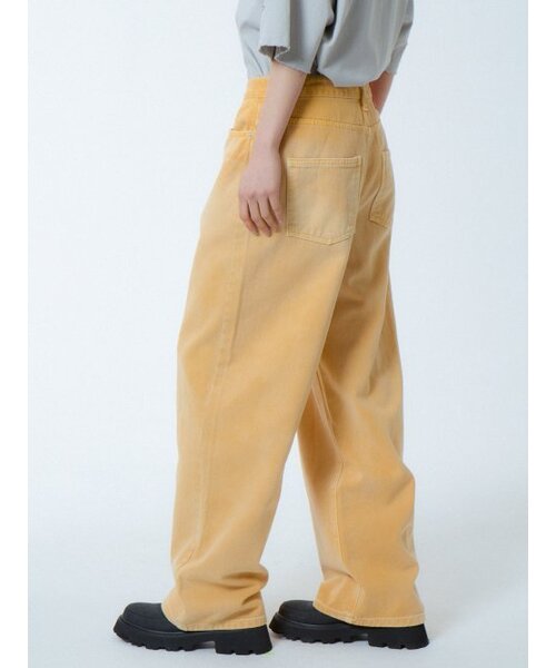 UNKNOWN PLANET(アンノウンプラネット)の「ワイドステップダイングパンツイエロー(その他パンツ・レディース・その他・MEDIUM/SMALL/LARGE)」の6枚目の写真