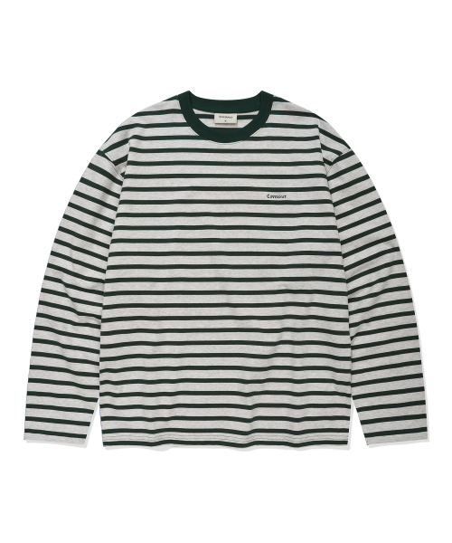 COVERNAT（カバーナット）の「ストライプロングスリーブ グリーン（Tシャツ/カットソー・レディース・その他・MEDIUM/LARGE/X-LARGE/SMALL）」の6枚目の写真
