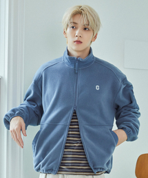 ウォームオンフリースジャケット ダスティーブルー