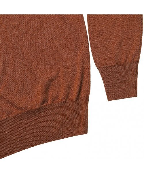 sortie(ソルティ)の「Extrafine Merino Wool Mock-neck (Orange)(ニット/セーター・メンズ・その他・X-LARGE/LARGE/MEDIUM)」の4枚目の写真