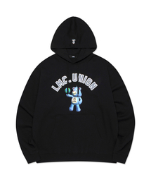 UNION BEAR HOODIE black