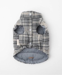 moncheri（モンシェリ）の「リバーシブルチェック柄ベスト（ペットウェア）」