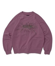 suade（スエード）の「BRANCH SUADE CREWNECK [PINK]（スウェット）」