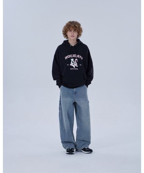 DYSFUNCT(ディスファンクト)の「HOLIDAY BEAR HOODIE (BLACK)(パーカー・メンズ・その他・MEDIUM/LARGE)」の6枚目の写真