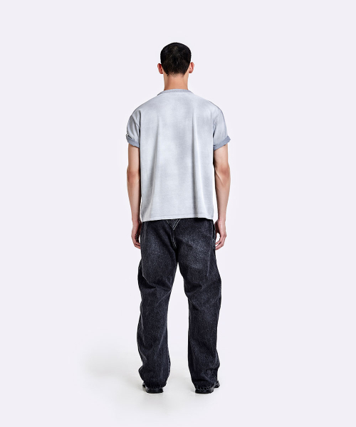 51%(フィフティーワンパーセント)の「トングデニムパンツ - ウォッシュドブラック(デニムパンツ・メンズ・その他・SMALL/MEDIUM/LARGE)」の3枚目の写真